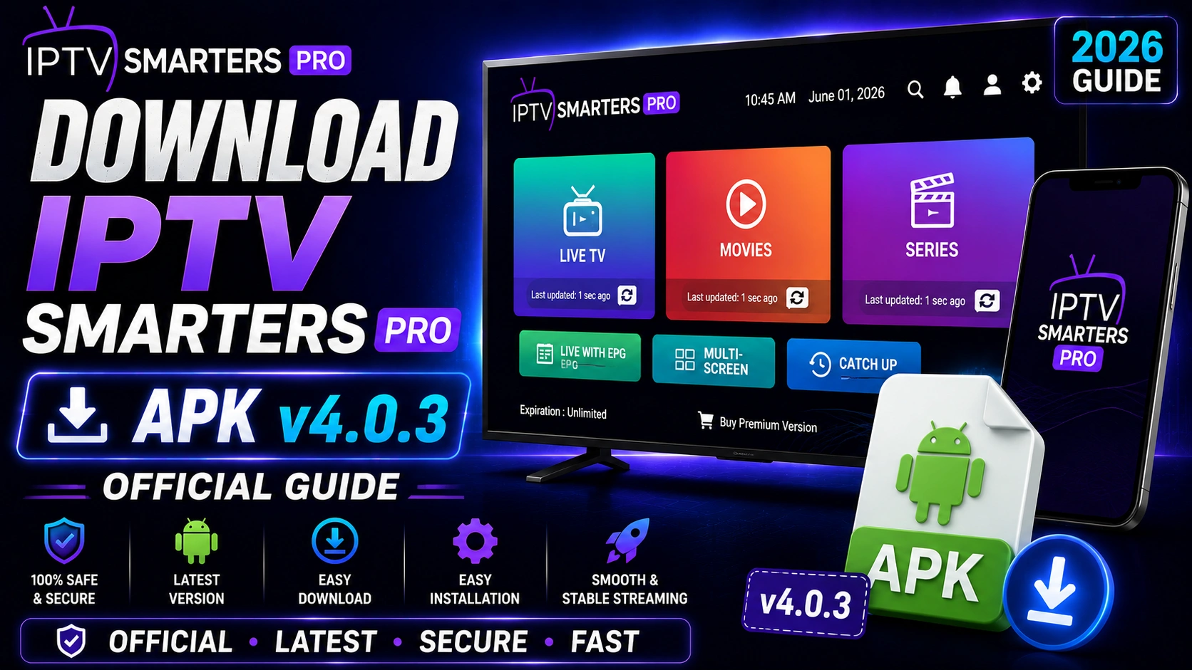 Download IPTV Smarters Pro APK