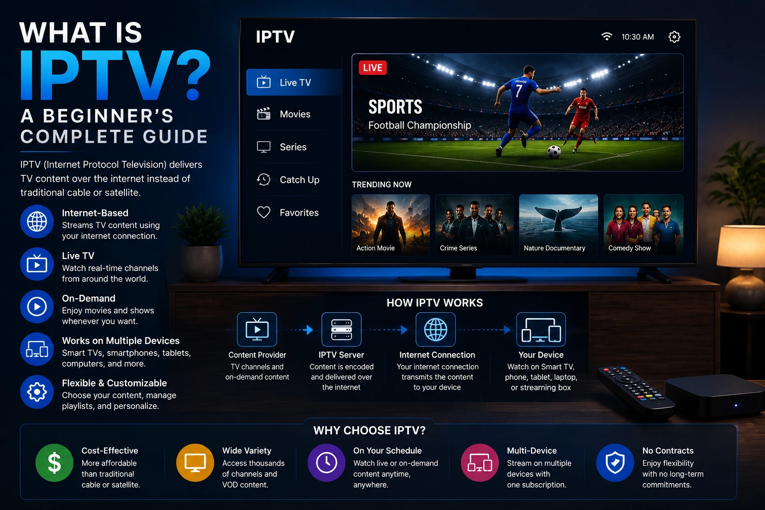 What is IPTV complete guide